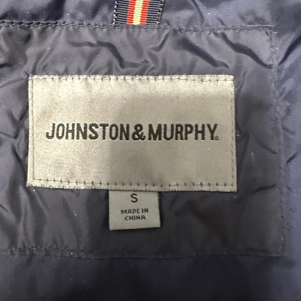 Johnston & Murphy Navy blue Quilted Vest - Picture 6 of 6
